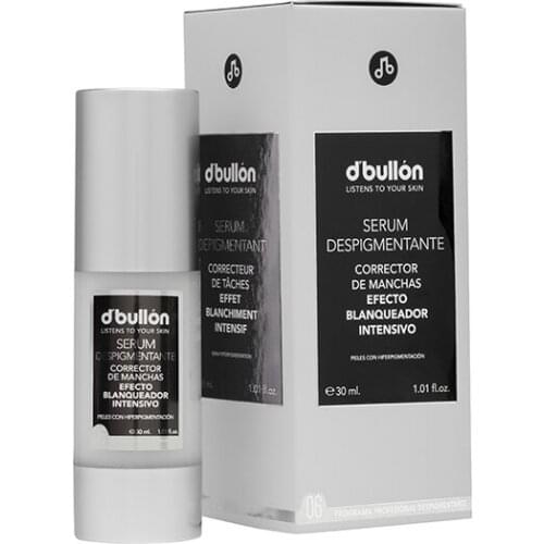 B D. BULLON Serum facial Concentrate degassing, stain concealer with intensive whitening effect-30 ml