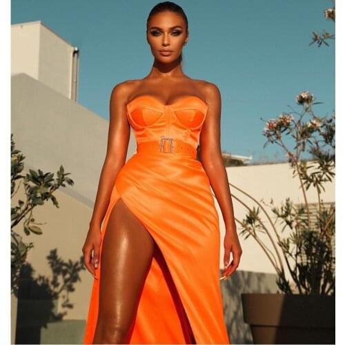 Летние платья с разрезом Vero Sinly China At AliExpress