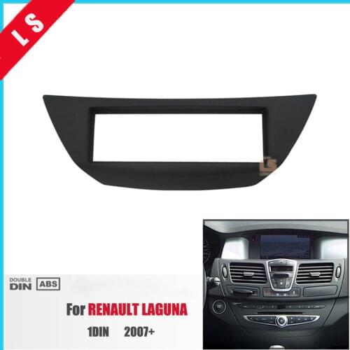 1DIN Car Radio Fascia for Renault Laguna 2007+ Dash Mount Kit Adapter Facia Panel Surrounded Frame Dashboard Panel 1 Din