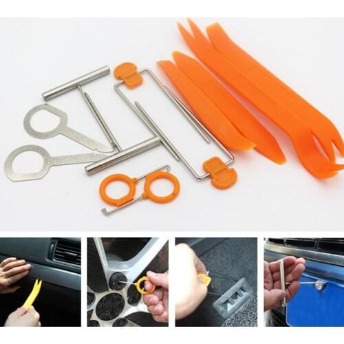 12pcs/set Plastic Pry Tool Trim Removal Tool Car Accessaries for Audi A1 A2 A3 A4 A5 A6 A7 A8 Q2 Q3 Q5 Q7 S3-S8 TT TTS RS3-RS6
