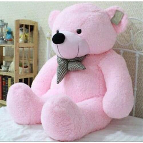 39 Stuffed Giant 100CM Big Pink Plush Teddy Bear Huge Soft 100% Cotton Doll Toy
