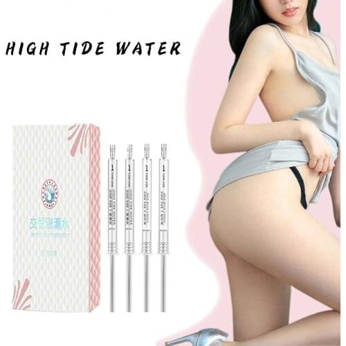 4pcs Pheromone Exciter Women Orgasm Vagina Tightening Gel Moistening Enhancer Aphrodisiac Increase Sexual Stimulant Lubricant