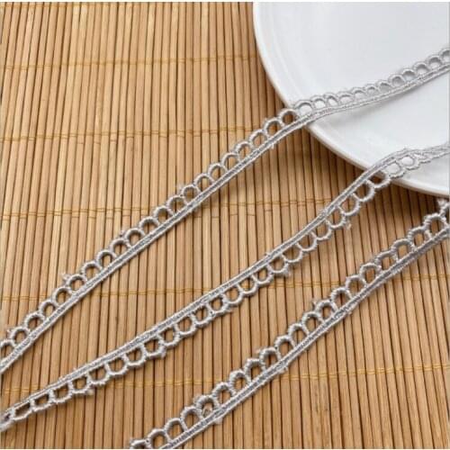 5 Meters/lot Width 3cm Skin Pink Eyelash Lace Trims Hollow Smooth Lace Fabric Sewing Craft DIY Dress Clothes Wedding Hometexile