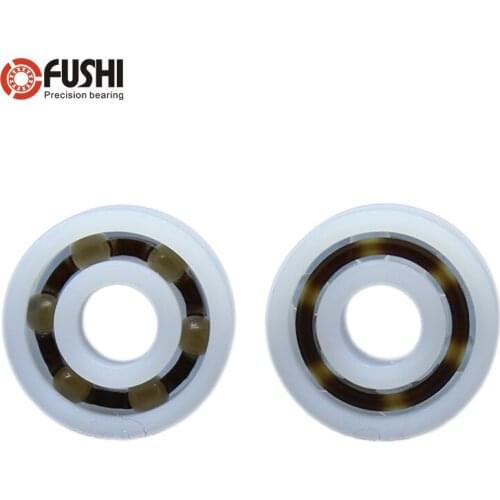 606 POM Open Bearing (10PCS) Plastic Ball Bearings 6x17x6MM Glass Balls 6*17*6mm