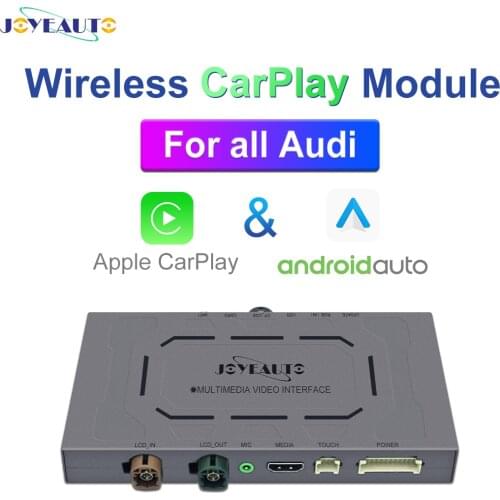 Joyeauto Carplay Interface For Audi A3 A4 A6 S8 A5 Q3 Android Auto Wireless Apple Carplay Mirrorlink Rear Camera Car Accessories