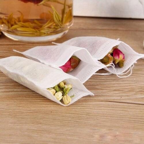 Non-woven fabrics Tea bags Teabag Empty tea bag Disposable 100pcs/lot