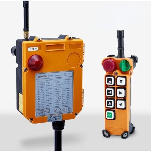 F24-6D 6 buttons 2 Speed Hoist crane remote control wireless Uting remote control TELE CRANE