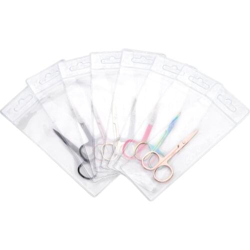 Stainless Steel Small Nail Tools Eyebrow Nose Hair Scissors Cut Manicure Facial Trimming Grooming Shaping Makeup Beauty Tool