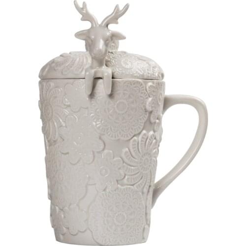 Christmas snowflake Style Ceramics Mugs coffee mug Milk Tea office Cups Drinkware the Best Gift for friends and family