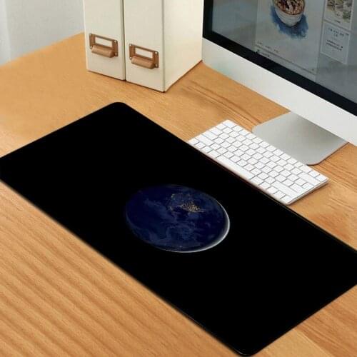 Creative starry sky mouse keyboard pad large custom mouse pad art large edge pad rubber mouse pad