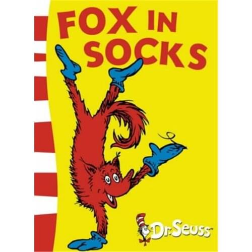FOX IN SOCKS By Dr.Seuss Children Books Baby English Story Picture Kids Books Learning English Language Educational Toys