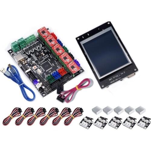 3D printer motherboard TFT32 display +4988 driver *5+ limit switch *6