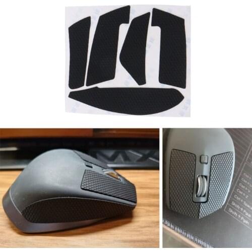 Mouse Skates Side Stickers Superlight for logitech MX Master 2S Mouse Black Mouse Anti-slip Sticker