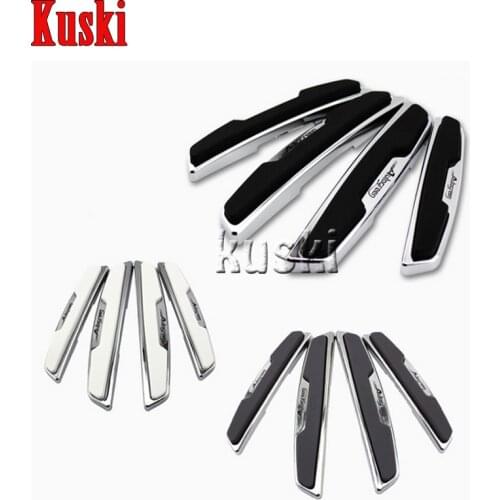 2016 New 4pcs/set Common Car SUV Body Door Side Black/White/Grey Anti-Collision Protector Strips Decorative Bar Bumper Strip