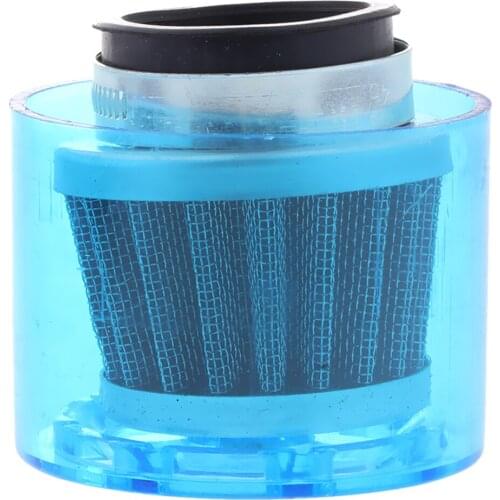 Air Filter Cleaner Splash Proof For Cross Country Straight Head Air Filter Blue