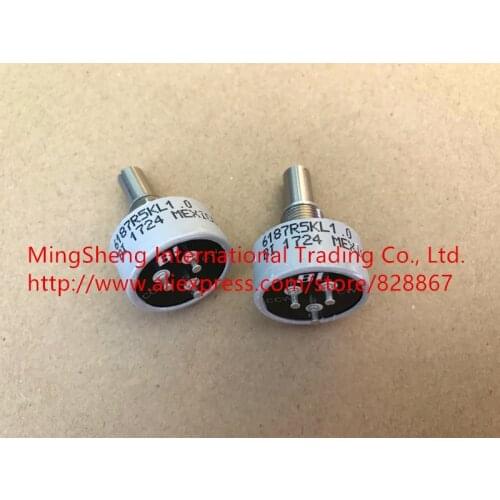 Original new 100% conductive plastic potentiometer single ring 6187R 5K 360 degrees unlimited (SWITCH)