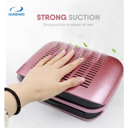 40w Nail Dust Collector Vacuum Cleaner For Nail Art Dust Clean Manicure Machine UV Gel Nail Polish Cleaner Manicure Tools