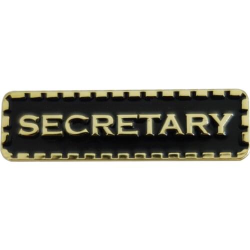Securetary Assistant Lapel pins The Royal British Legions Poppi Badges Brooch Jewelry
