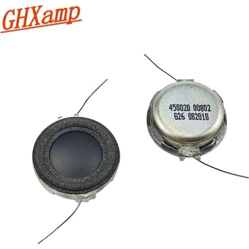 Ultra-thin Mini Crystal 20mm Notebook Speaker Unit Round LoudSpeaker 2PCS