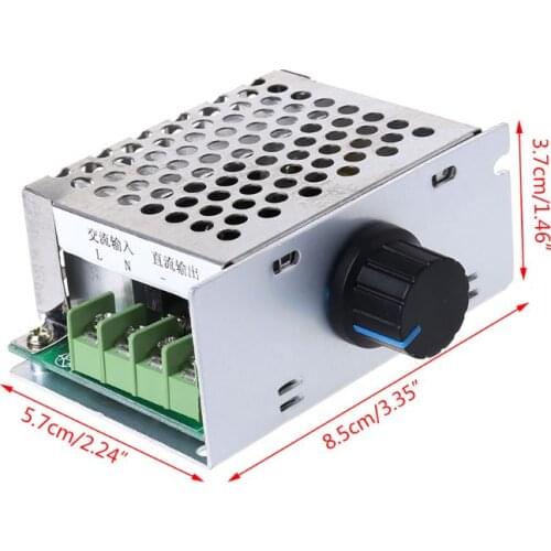 AC Input 220V DC Output 10-210V PWM 220V DC Brush Motor Speed Controller Dropshipping