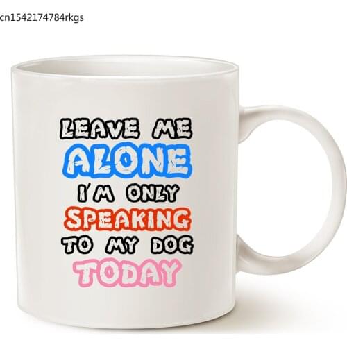 Funny Dog Coffee Mug for Dog Lovers Christmas Gifts