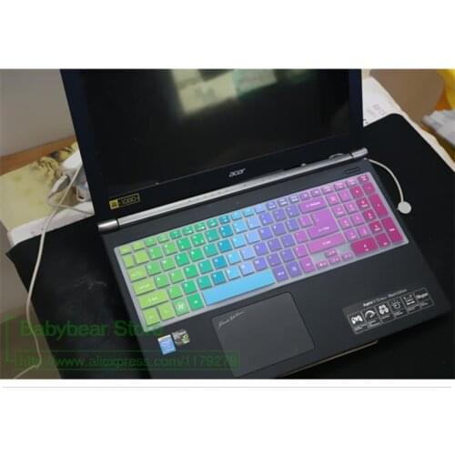 15.6 Keyboard Protector Cover Protective Skin for Acer Aspire E5-571 E5-572 571 E1-572 V3-571 E5 772 VN7-591G E5-571G-57D9