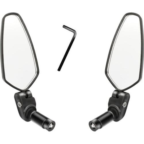 2 Pack Bike Mirror 360° Rotatable Bicycle Rear View Mirrors for Handlebars Bike Rearview Mirror for MTB Road Bike E-Bike