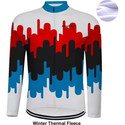 2019 Winter Thermal Fleece Men Bike Long Sleeve Cycling jersey Outdoor Mountain Bicycle Shirt Clothing Wear Clothes 6563