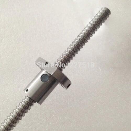 1 pc SFU1204 Ball Screw -L200mm + 1 pc 1204 Ball Screw Nut for cnc parts no end machined