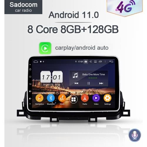 10.1" DSP PX6 Android 10.0 8Core + 4GB+64GB car radio 5.0 Wifi 4G GPS Glonass Map Car DVD Player RDS Radio For kia Sportage 2018