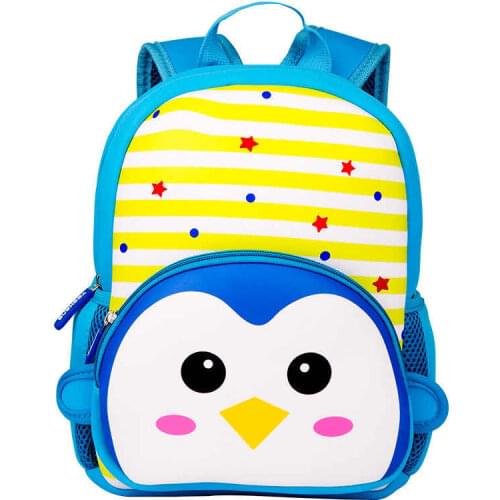 2020 Newest Hot Kids Toddler Baby Boys Girls Cute 3D Cartoon Animal Backpack Kindergarten Baby Neoprene Schoolbag 3-6 Years