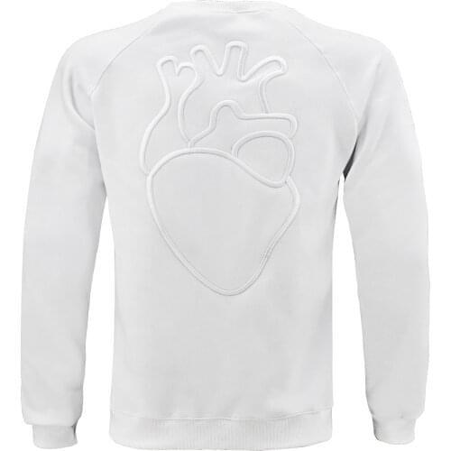 2021 White Classic Hoodies Sweatshirts Embroidery QUE LA FAMIL LE loose ovesized Hoodies hip hop cotton