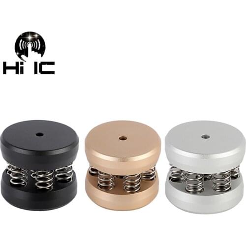 4pcs Shock Spikes Spring Damping Pad HIFI Audio Stand Feet Speaker Spike Audio CD Amplifier Foot Pad Isolation Spikes