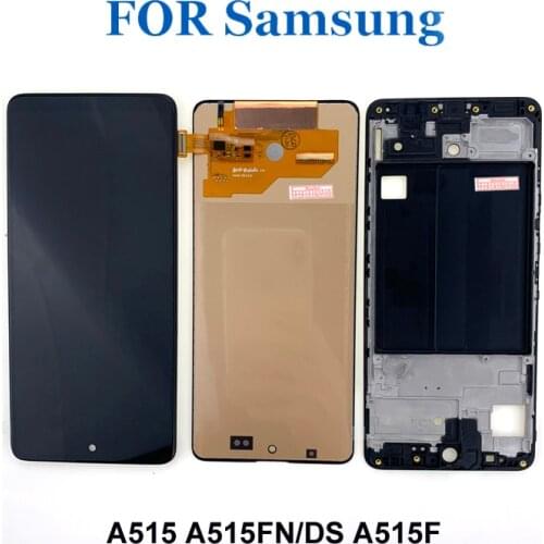 6.5'' Display For Samsung Galaxy A51 LCD A515 A515F/DS A515FD Touch Screen with frame Digitizer Assembly