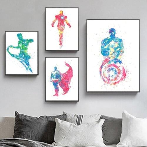 Diamond Painting Full Square Abstract Superheroes Marvel Poster 5D DIY Diamond Embroidery Mosaic Home Sweet Art Decoration