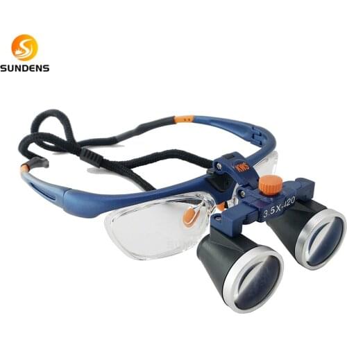 2.5X 3.5X Screw Thread Dental ENT General Surgery And Microsurgery Veterinary binocular medical loupe