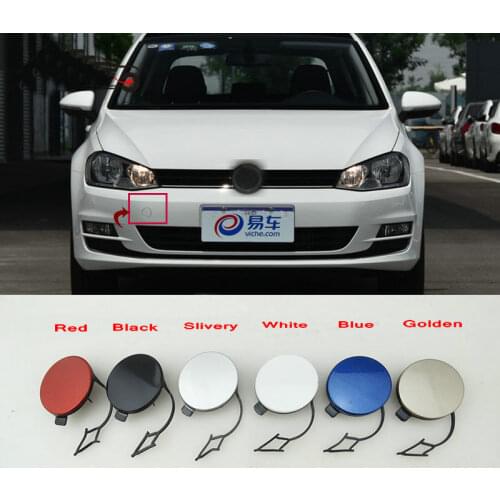 Apply to Golf 7 MK7 2014-2017 Front bumper trailer hitch cover Traction hook cover