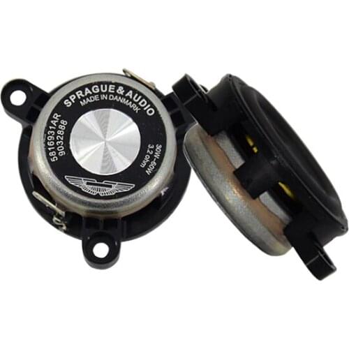 1.5 Inch Mid-Range Speaker 40mm 60W 8Ohm Car Portable Speaker DIY Rubber Side Steel Magnet Loudspeaker Home Theater 2Pcs