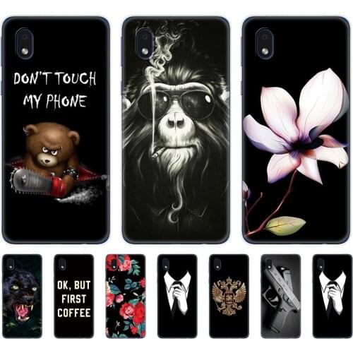 For Samsung Galaxy A01 core Case 5.45 inch Silicon Soft TPU Back Phone Case Cover For Samsung A01 core SM-A013 Protective Bumper