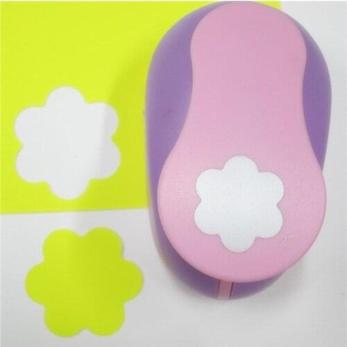 2'' flower shape of craft punch paper punches scrapbooking punchers DIY handmade paper cutter EV foam hole punch