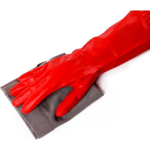 1/5 Pairs Latex Home Kitchen Dish Washing Cleaning Long Gloves Protective Cover Universal Cleaning Work Protective Safety Gloves