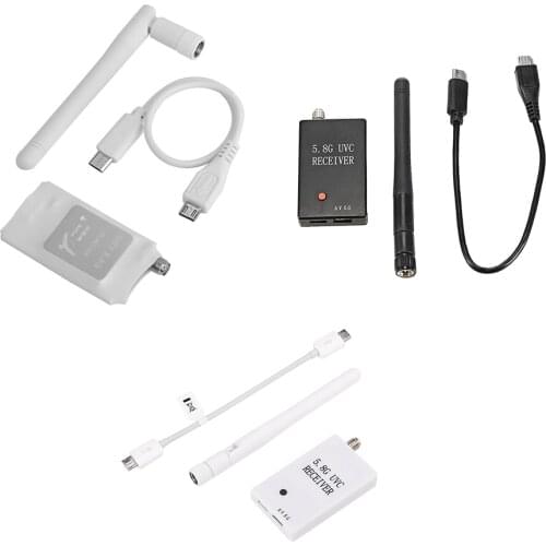Mini Fast 5.8G FPV Receiver UVC Video Downlink OTG for VR Android Phone Smartphone FPV Quadcopter Drone Accessories