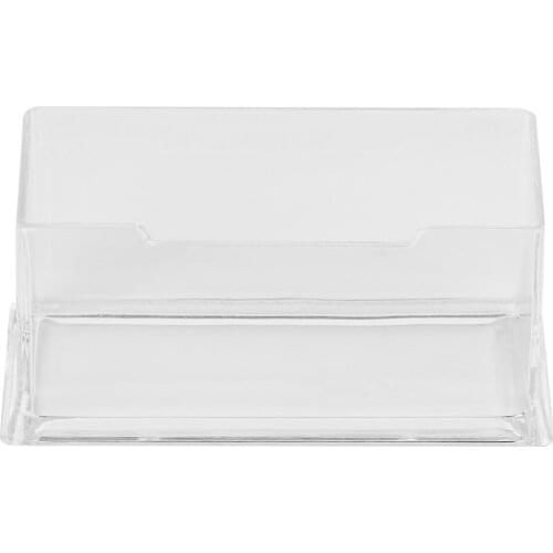Business Card Holder Display Stand Desk Desktop Countertop Business Card Holder Desk Shelf Box With Pen Holder