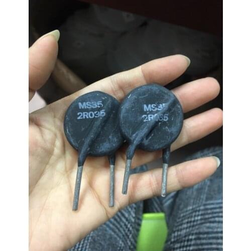 New and original 2PCS MS35-2R035 ICL2OHM35A35MM NTC thermistor