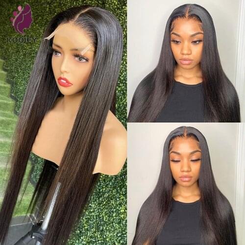 4x4 5x5 Silk Base Lace Closure Wig Human Hair Wig 13x4 Lace Frontal Wigs Prepluck Straight Human Hair Wigs With Baby Hair