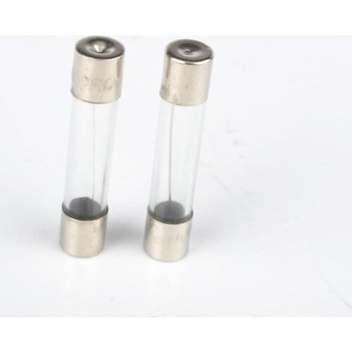 10PCS Fast Blow Glass Fuses 6x30 6*30mm 250V 0.5A 1A 2A 3A 4A 5A 6A 8A 10A 15A 20A AMP Tube Fuses