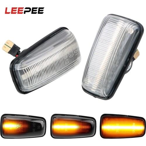 LED Car Dynamic Side Marker Turn Signal Light For Peugeot 306 106 406 806 Expert Partner For Citroen Berlingo Jumpy Saxo Xantia