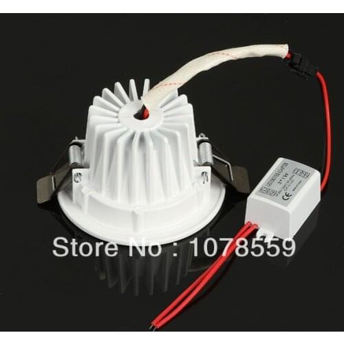 10PCS Led Downlight 9W LED Epistar Ceiling lamp lights For home 85-110V warm white bathroom light Indoor Lighting free shipping