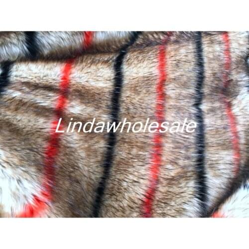 High-end clothing plush fabric.Scarf, decorative material,faux fur fabric,170cm*45cm(half yard)/pcs