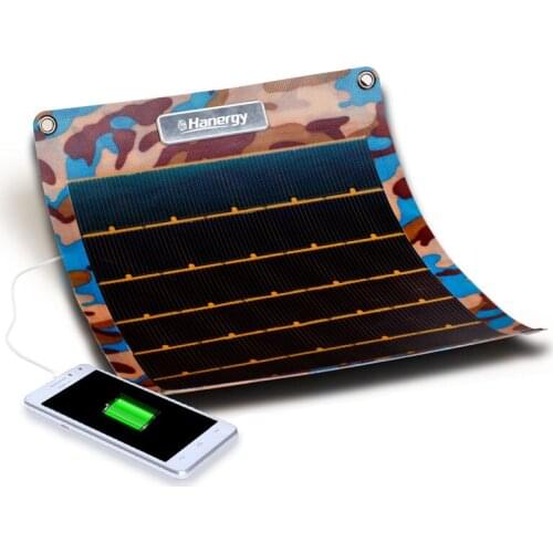 Wilder 7.7w thin film power generation solar power bank folding portable outdoor mobile power mobile phone charger